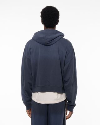 424 CREST HOODIE DEEP NAVY