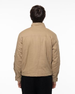 ARTE SWIRL UTILITY JACKET BROWN