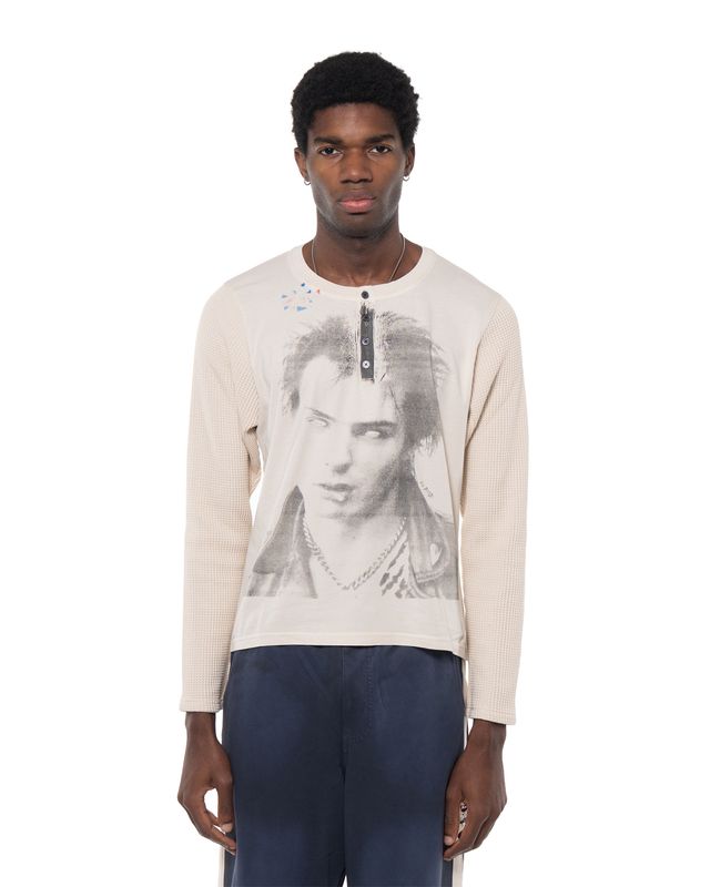 424 SID JERSEY AND THERMAL TEE WHITE