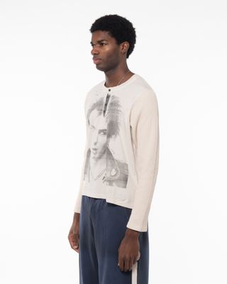 424 SID JERSEY AND THERMAL TEE WHITE
