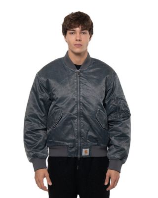 CARHARTT WIP ORMAN BOMBER RAVEN
