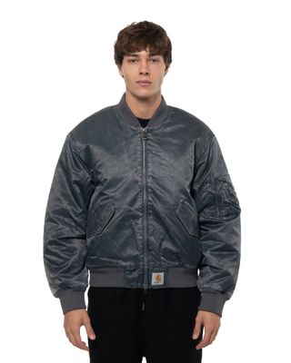 CARHARTT WIP ORMAN BOMBER RAVEN