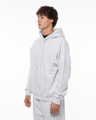 REBEL NOISE STARS HOODIE GREY