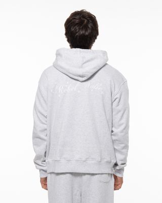 REBEL NOISE STARS HOODIE GREY
